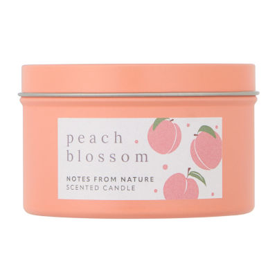 Notes From Nature Peach Blossom Tin Candle
