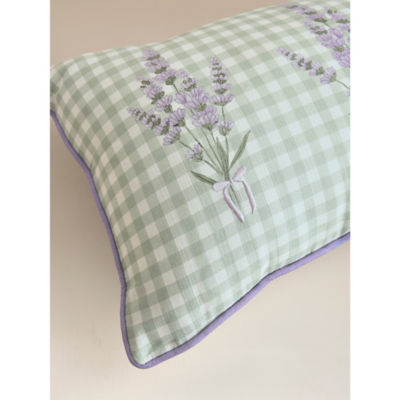 Stacey Solomon Cushion Purple Floral Cushion thumbnail 4