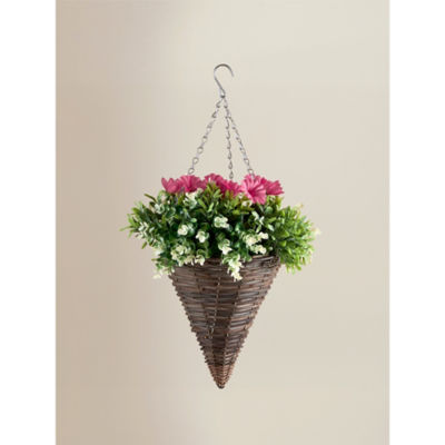 Topiary Petunia Cone Hanging Basket
