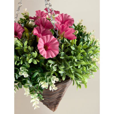 Topiary Petunia Cone Hanging Basket thumbnail 3