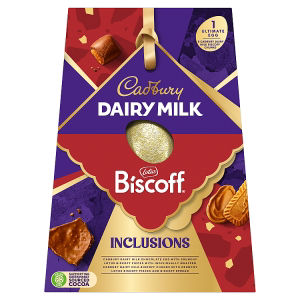 Biscoff Inclusions Ultimate Chocolate Easter Egg 368g thumbnail 2