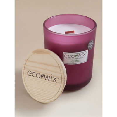 Ecowix Large Candle - Pink Rhubarb 425g thumbnail 3