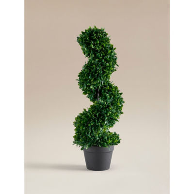 Topiary Potted Spiral Tree