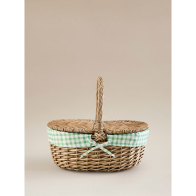 Natural Willow Picnic Basket