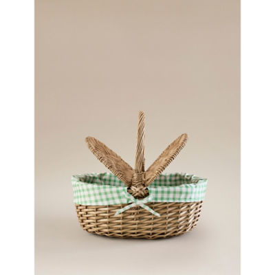 Natural Willow Picnic Basket thumbnail 3