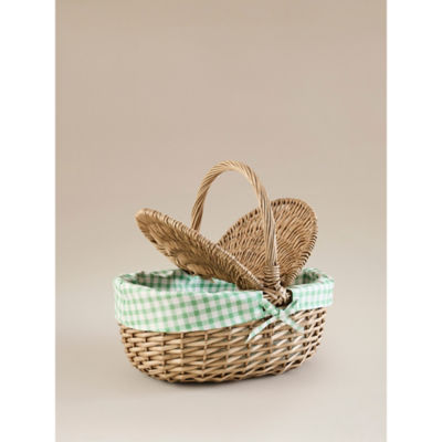 Natural Willow Picnic Basket thumbnail 4