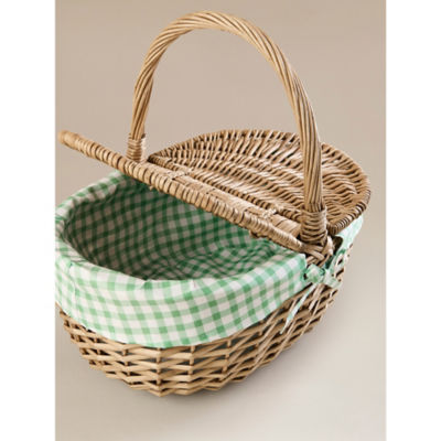 Natural Willow Picnic Basket thumbnail 6