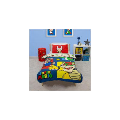 Nintendo Super Mario Reversible Duvet Set Single thumbnail 2