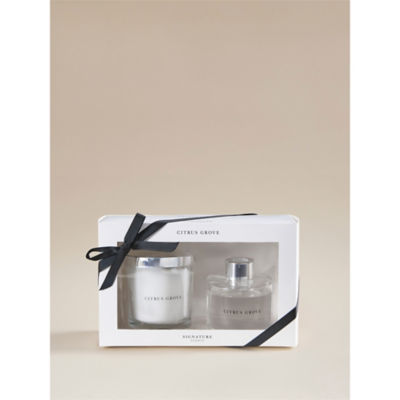 Signature Scents Citrus Candle & Diffuser Gift Set thumbnail 4
