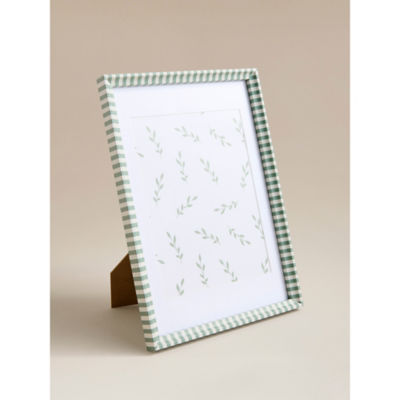 Green & White Stripe A4 Photo Frame thumbnail 3