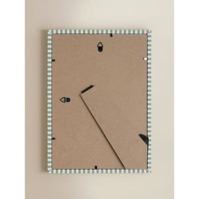 Green & White Stripe A4 Photo Frame thumbnail 5