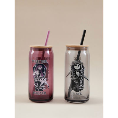 Nightmare Before Christmas Glasses - Set of 2