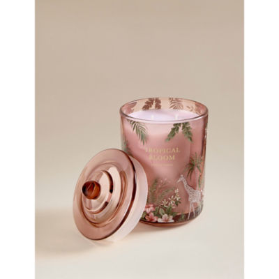Botanical Tropical Bloom Large Candle thumbnail 4