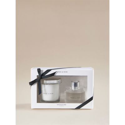 Signature Scents Rose & Oud Candle & Diffuser Gift Set thumbnail 4