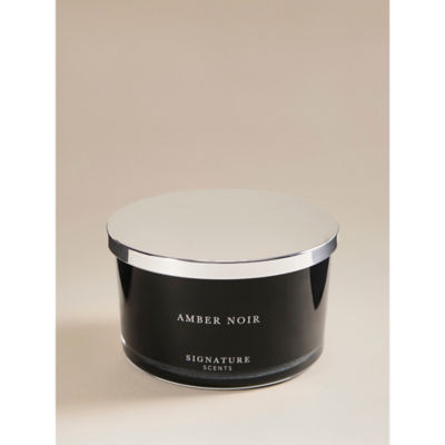 Signature Scents Amber Noir Triplewick Candle