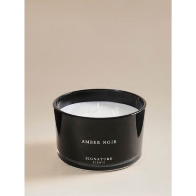 Signature Scents Amber Noir Triplewick Candle thumbnail 3