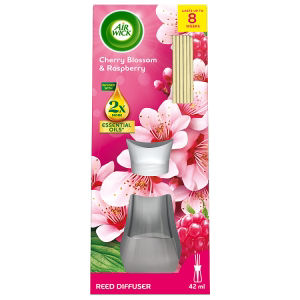Cherry blossom & Raspberry Essential Oils Reeds Diffuser 42ml thumbnail 2