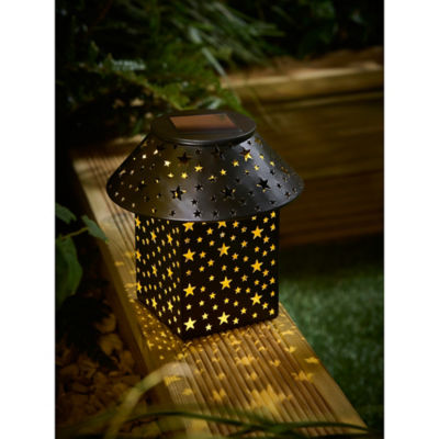 Black Solar Lantern