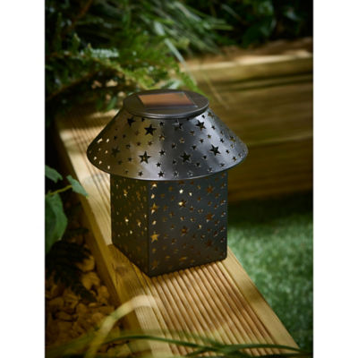 Black Solar Lantern thumbnail 4