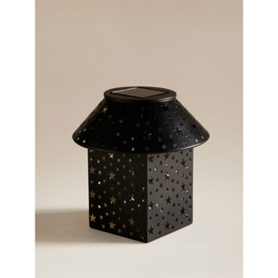 Black Solar Lantern thumbnail 5
