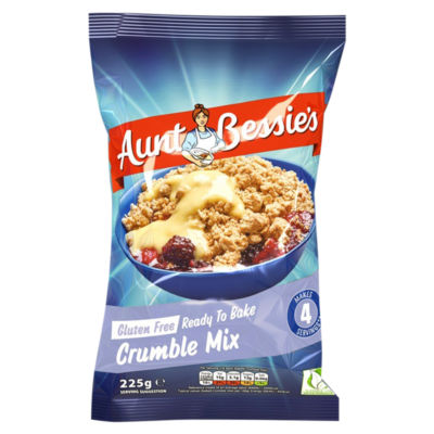 Gluten Free Ready to Bake Crumble Mix 225g