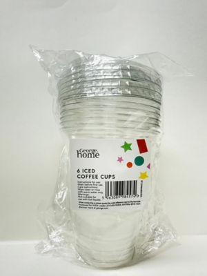 Iced Coffee Cups 6pk
