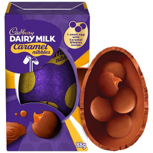 Cadbury Dairy Milk Caramel Nibbles Shell Egg 88g