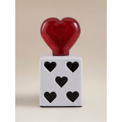 Black & White Dice Battery LED Lamp thumbnail 5