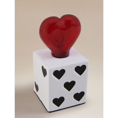 Black & White Dice Battery LED Lamp thumbnail 7