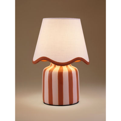 Red Striped Battery Lamp thumbnail 6