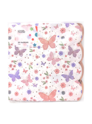 Butterfly Napkins 20pk thumbnail 2