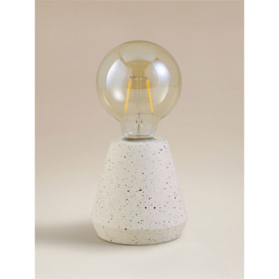 Led Tapped Base Light Cream Lamp