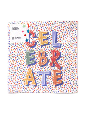 Celebrate Bright Napkins 20pk