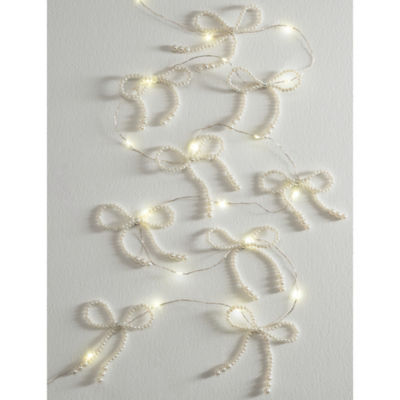 Led Pearl Bow String Lights thumbnail 2