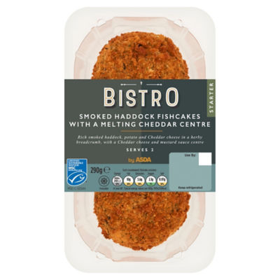 Smoked Haddock Fishcakes with a Melting Cheddar Centre 290g