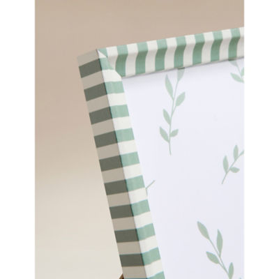 Green & White Stripe Photo Frame 6 x 4 Inch thumbnail 6