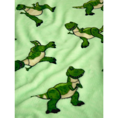 Disney Toy Story Rex Green Super-Soft Throw thumbnail 4