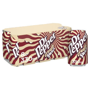 Dr Pepper Cream Swirl 8x330ml