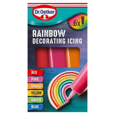 Rainbow Decorating Icing 6 x 17g (102g) thumbnail 2