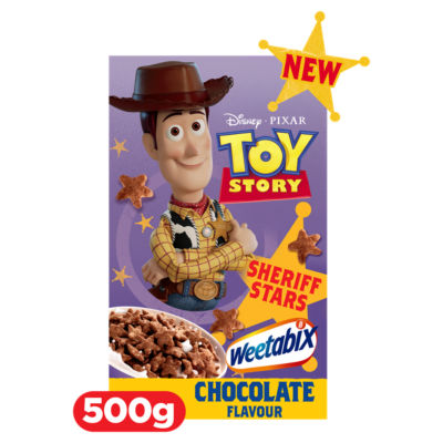 Disney Pixar Toy Story Chocolate Flavour Sheriff Stars 500g thumbnail 2