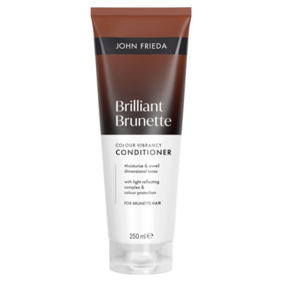 John Frieda Brilliant Brunette Colour Vibrancy Conditioner 250ml