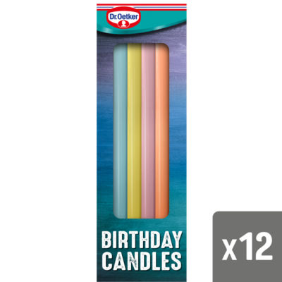 12 Pastel Birthday Candles thumbnail 2