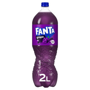 Fanta Grape Soft Drink Bottle 2L