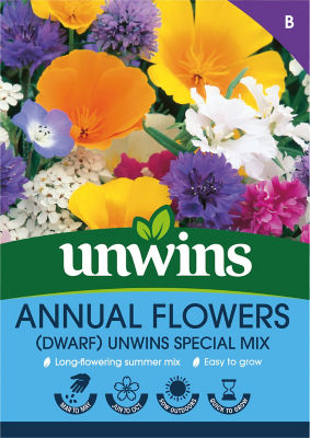 Annual Flowers Dwarf Unwins Special Mix