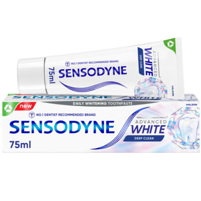 Sensodyne Advanced White Deep Clean Toothpaste 75ml