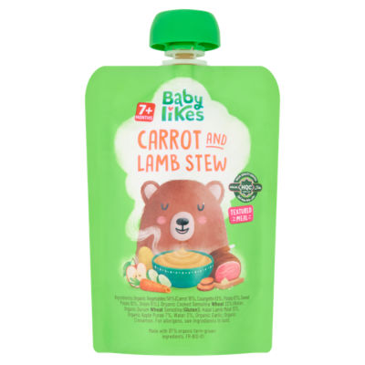 Carrot and Lamb Stew 7+ Months 130g