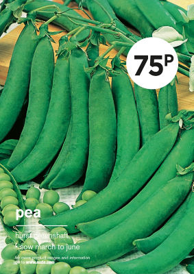 ASDA Grow Your Own Peas Hurst Greenshaft Vegetable Seeds