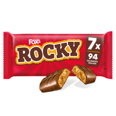 Fox's Biscuits Rocky Original Biscuit Bars Multipack, 7 Pack 133g 