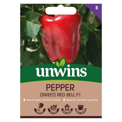 Pepper (Sweet) Red Bell F1 thumbnail 2