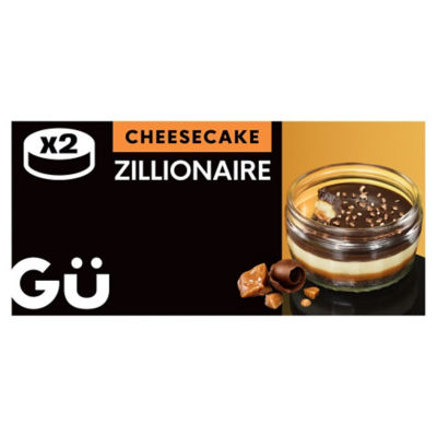 Gü Zillionaire Cheesecake Dessert 2 x 84.5g